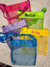Load image into Gallery viewer, Personalized sea shell bag, Nature bag,