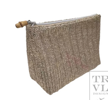 Load image into Gallery viewer, TRVL Clutch Straw Bag