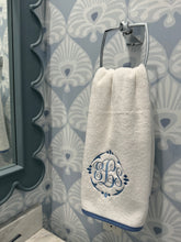 Load image into Gallery viewer, Piped Terry Hand Towel