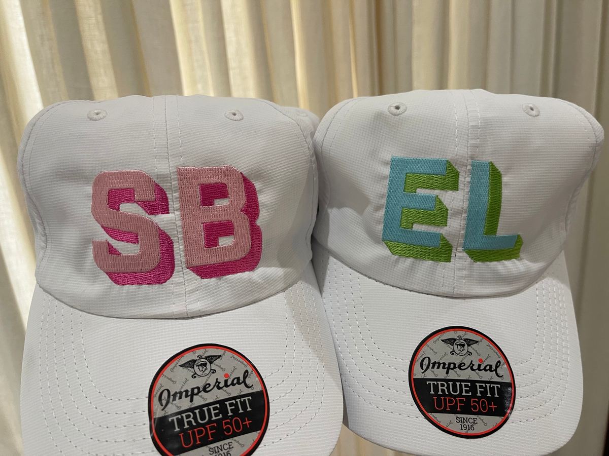 The Original Imperial Hat Edward and Grace Monograms