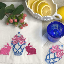 Load image into Gallery viewer, Ginger Jar and Bunnies Towel