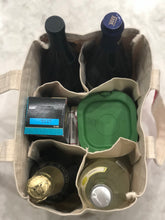 Load image into Gallery viewer, Four Bottle Beverage Tote