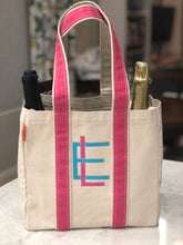 Load image into Gallery viewer, Four Bottle Beverage Tote