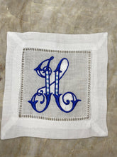 Load image into Gallery viewer, Single Letter Monogram Cocktail Napkin
