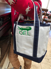 Load image into Gallery viewer, Canvas Open Top Tote