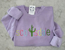 Load image into Gallery viewer, Scottsdale Cactus Sweatshirt / Spring Break or Bachelorette party!
