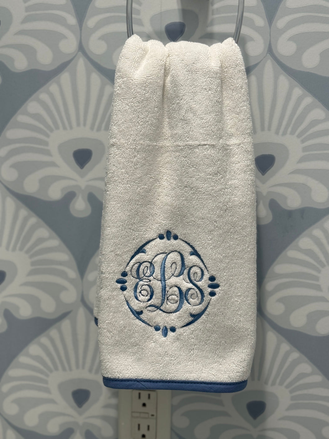 Piped Terry Hand Towel