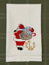 Load image into Gallery viewer, Vintage Santa Kitchen Towel
